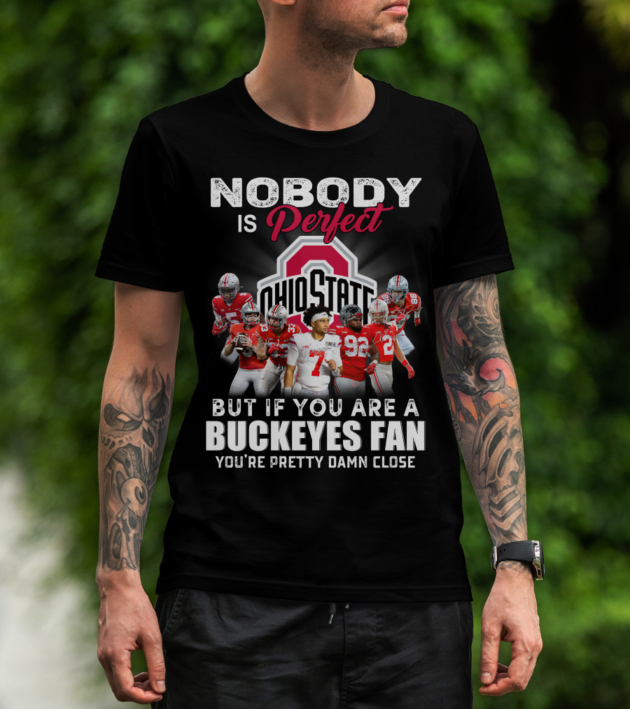 Ohio State Buckeyes Perfect Football Team Players T-Shirt