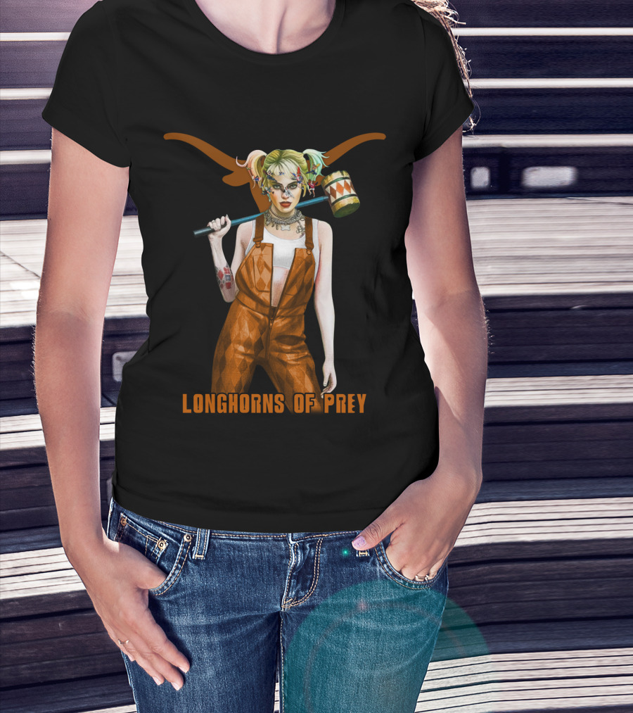 Longhorns Of Prey Dh 19 Ncaa Tl T-Shirt