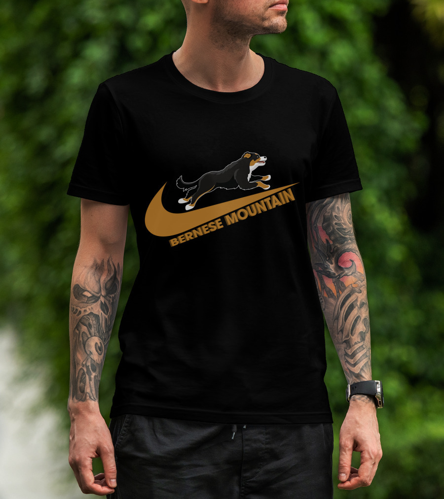 Bernese Mountain Nike Dh T-Shirt