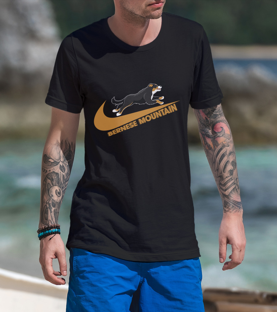 Bernese Mountain Nike Dh T-Shirt