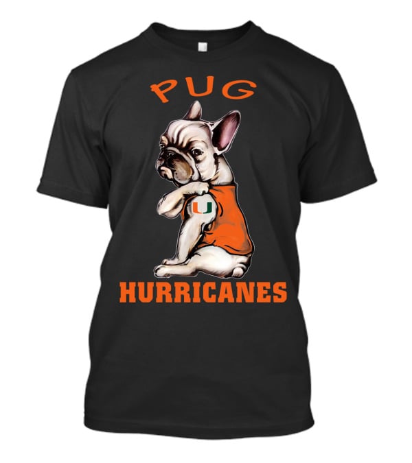Pug Hurricanes Ncaa Mh T-Shirt