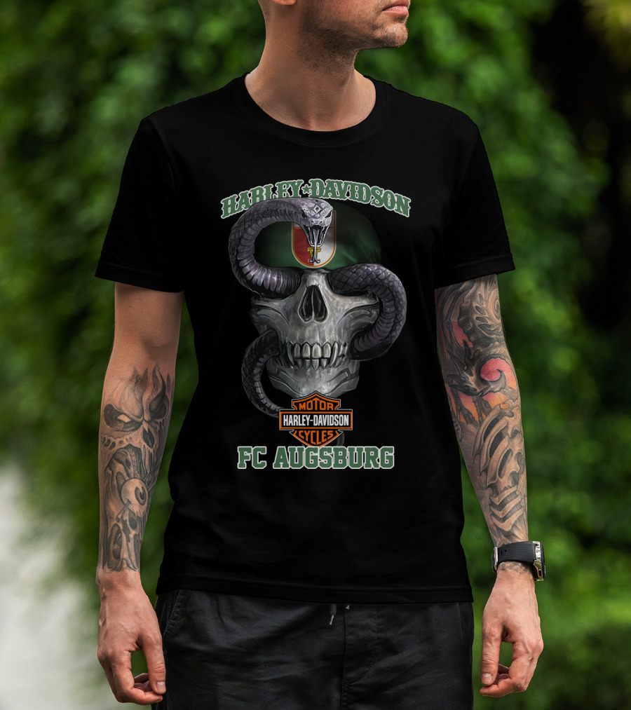 Harley Davidson Motor Cycles Fc Augsburg T-Shirt
