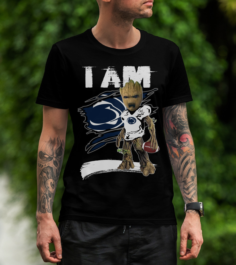 I Am Penn State Groot Football Fan T-Shirt