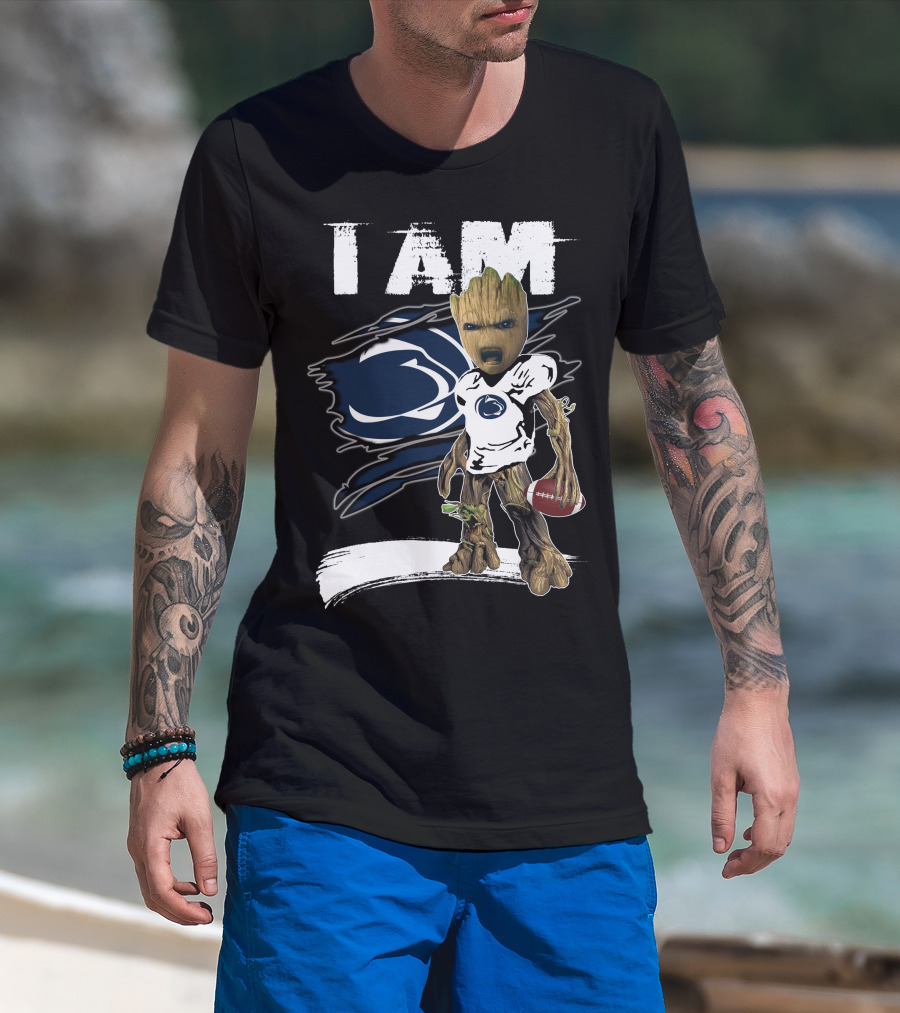 I Am Penn State Groot Football Fan T-Shirt