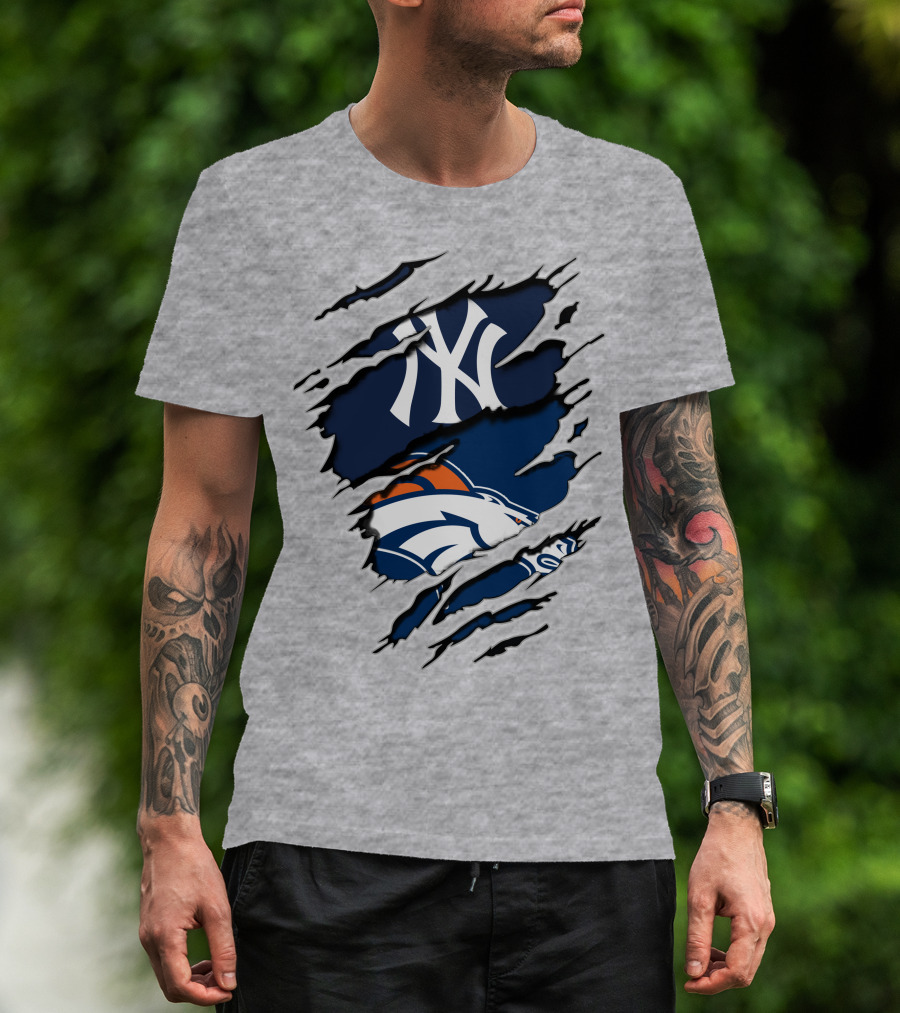 Broncos Yankees T-Shirt