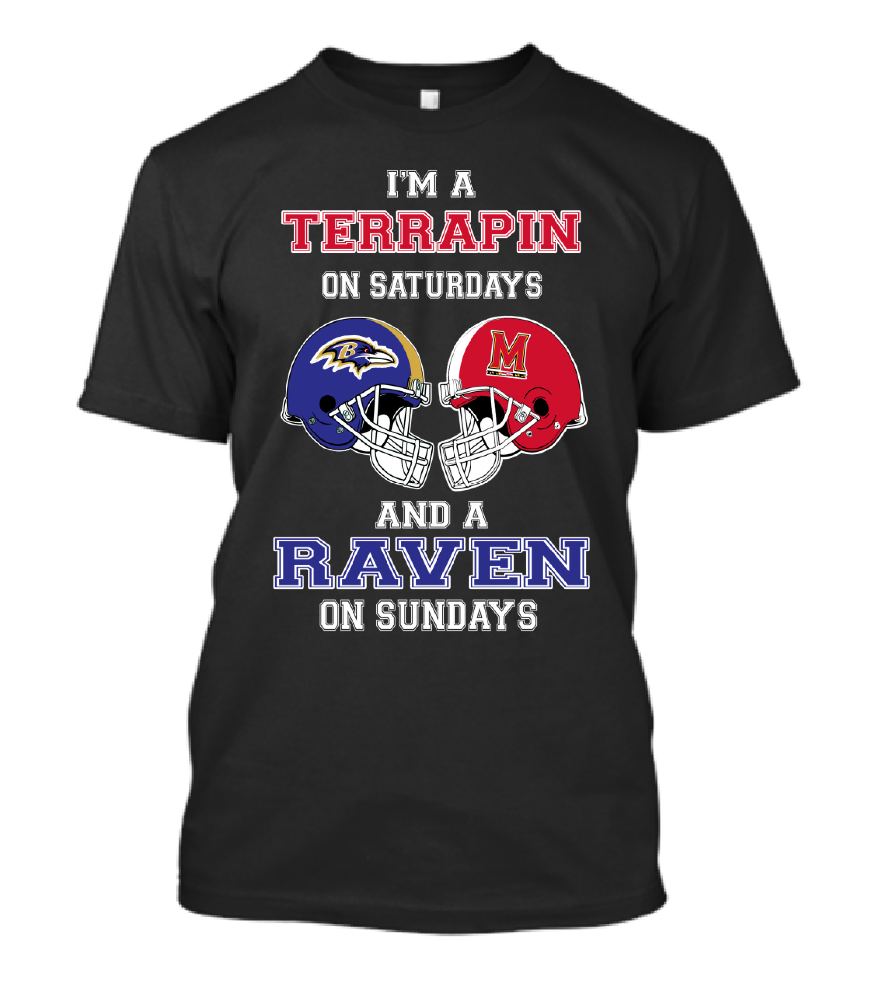 I'm A Terrapin On Saturdays And A Raven On Sundays T-Shirt