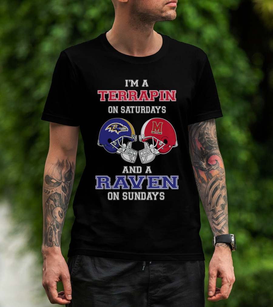 I'm A Terrapin On Saturdays And A Raven On Sundays T-Shirt