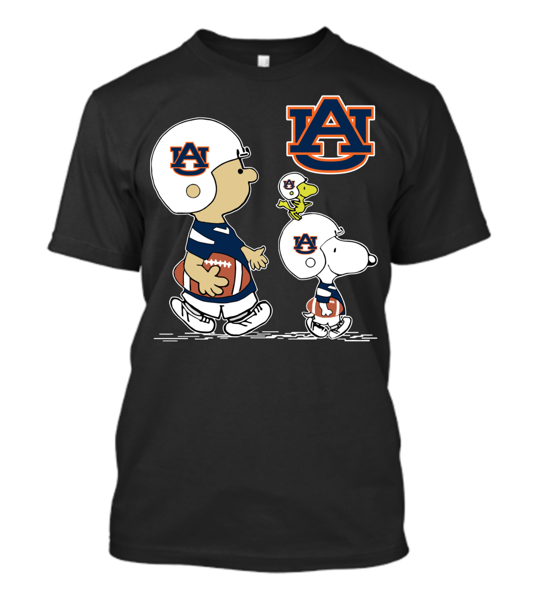Auburn University Snoopy And Friends Football Helmets T-Shirt