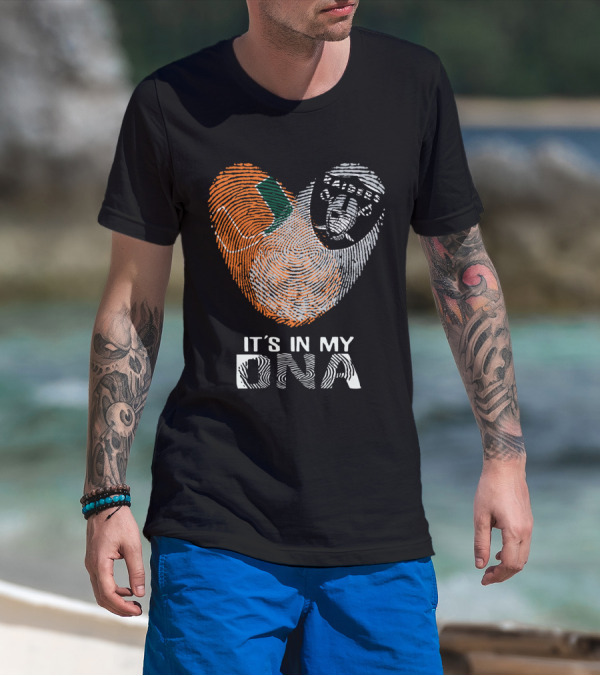 Raiders Miami Hurricanes It's In My DNA T-Shirt