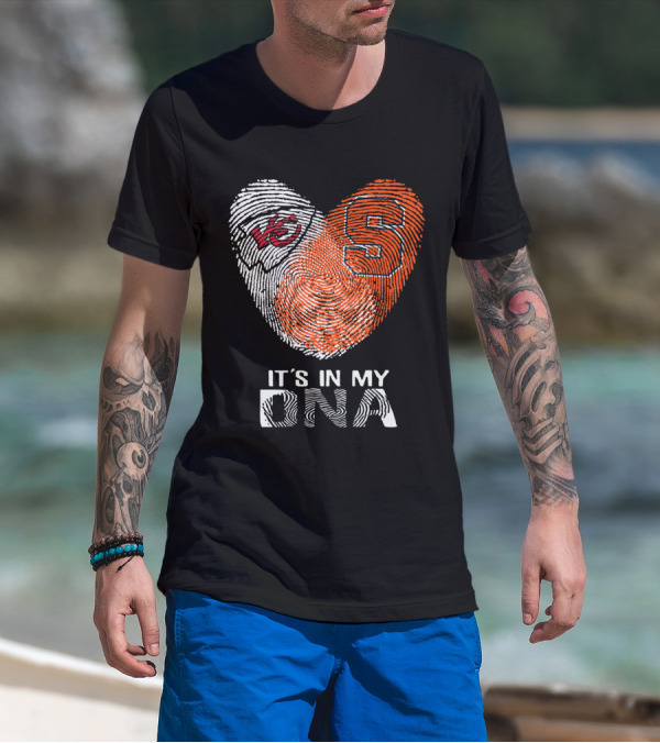 Chiefs Syracuse Heart It's In My DNA T-Shirt