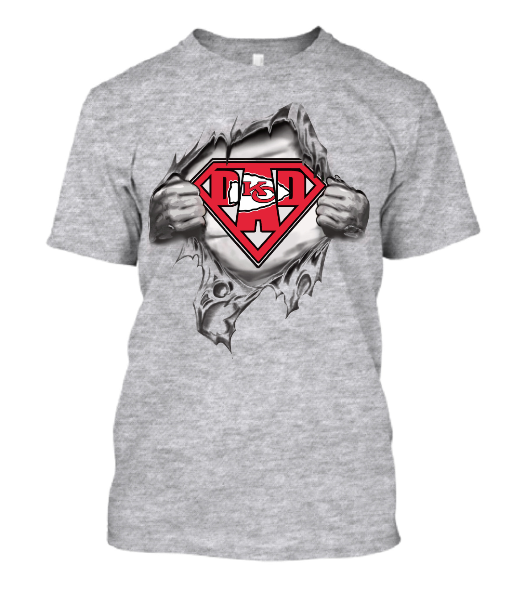 Superhero Kansas City Chiefs T-Shirt