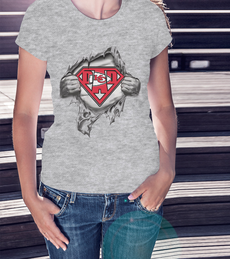 Superhero Kansas City Chiefs T-Shirt