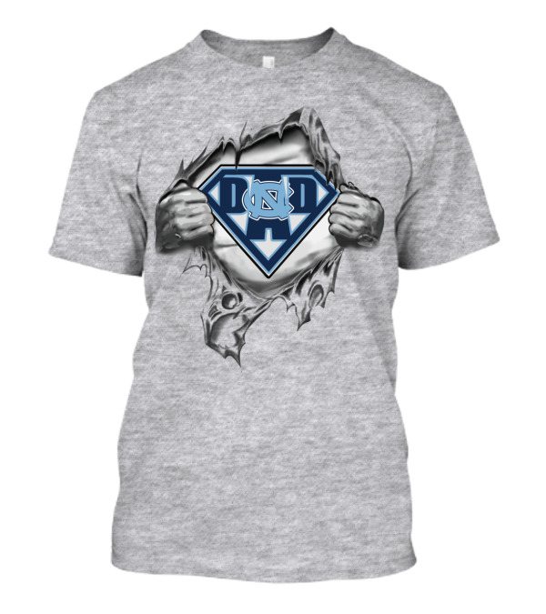 UNC Tar Heels Superhero Emblem T-Shirt