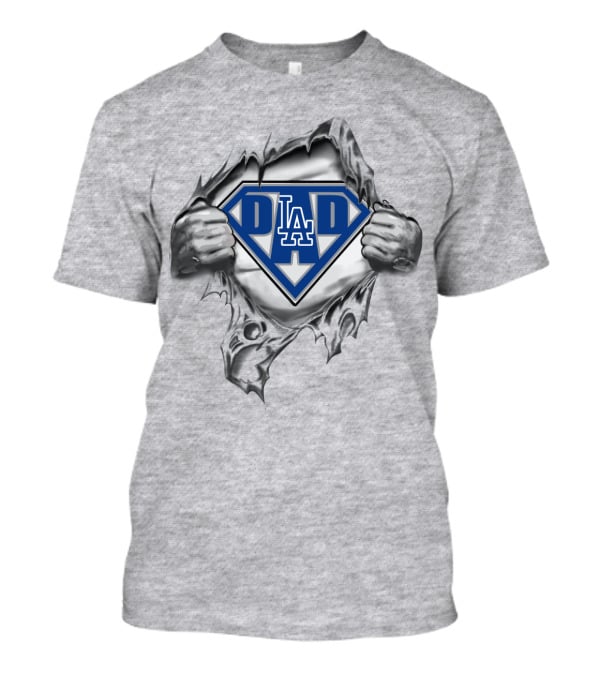 L.a. Dodgers Super Dad T-Shirt