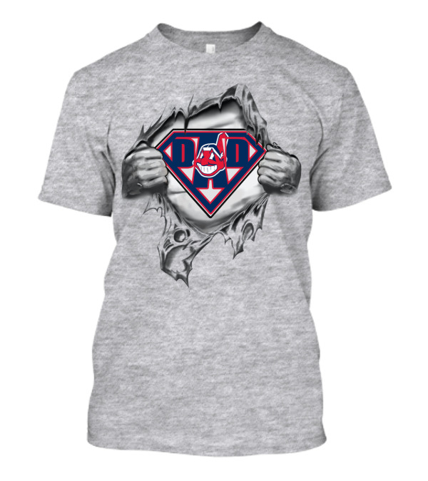 DAD Indians Superhero T-Shirt