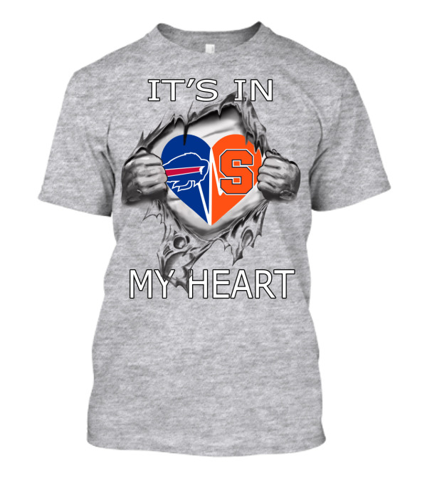 IT'S IN MY HEART Bills Syracuse T-Shirt
