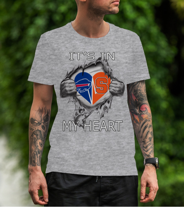 IT'S IN MY HEART Bills Syracuse T-Shirt