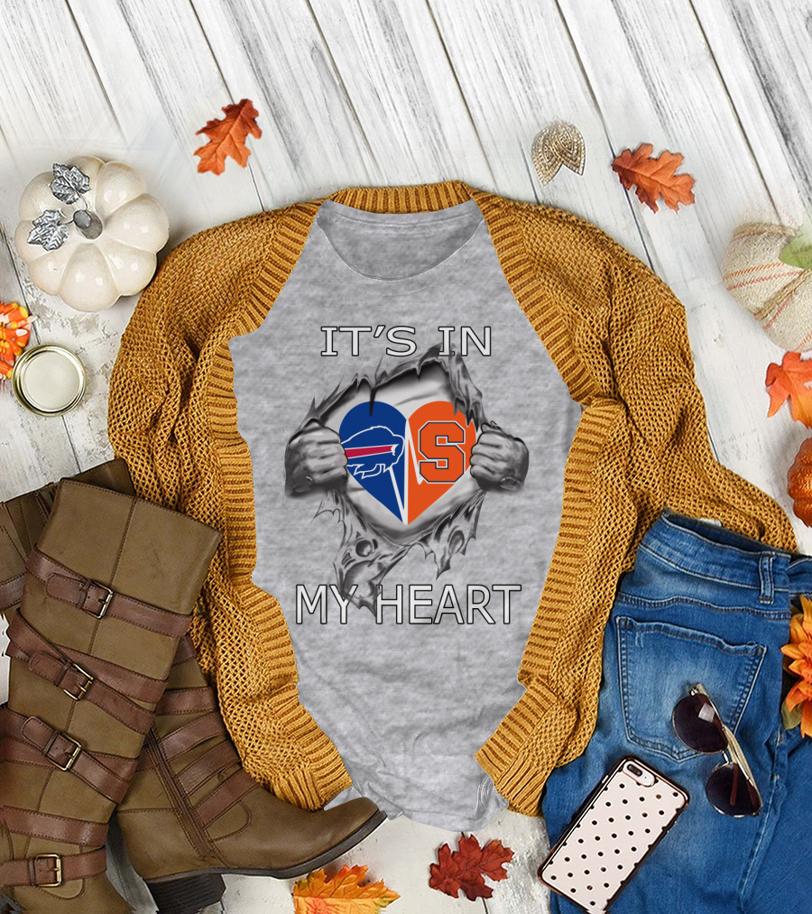 IT'S IN MY HEART Bills Syracuse T-Shirt