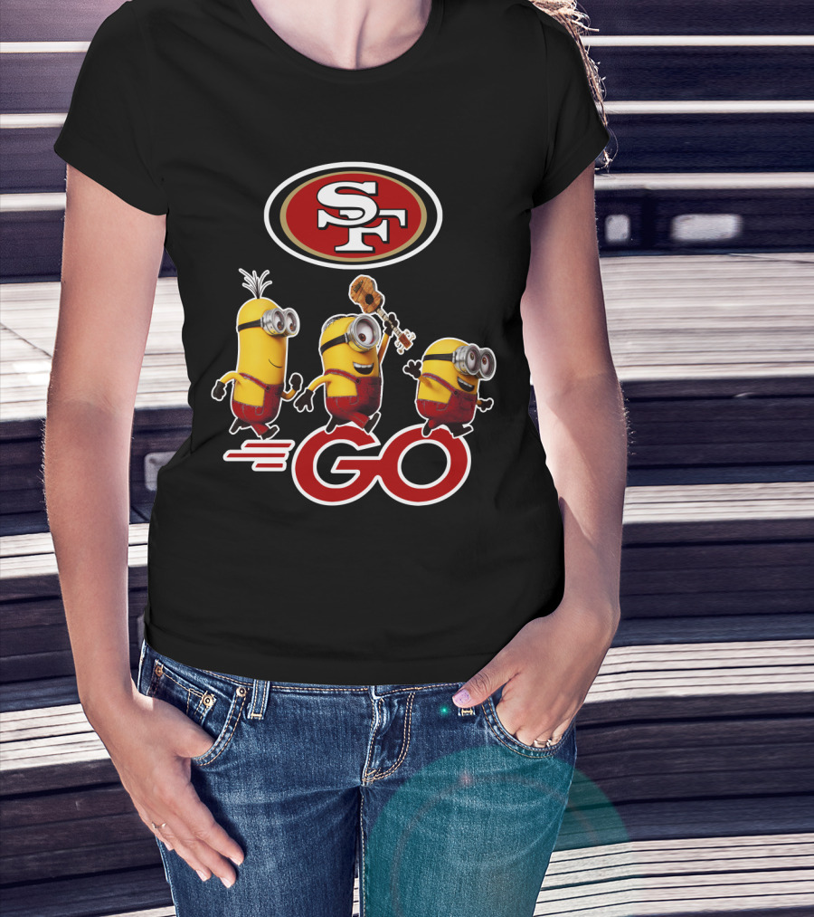 49ers Sf Minions Go T-Shirt