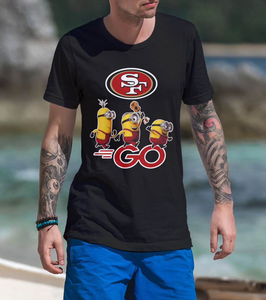 49ers Sf Minions Go T-Shirt