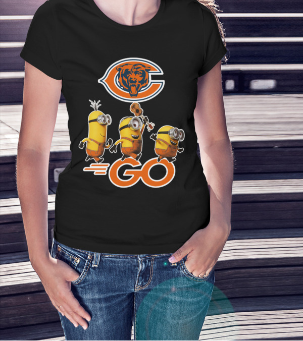 Chicago Bears Minions Go T-Shirt