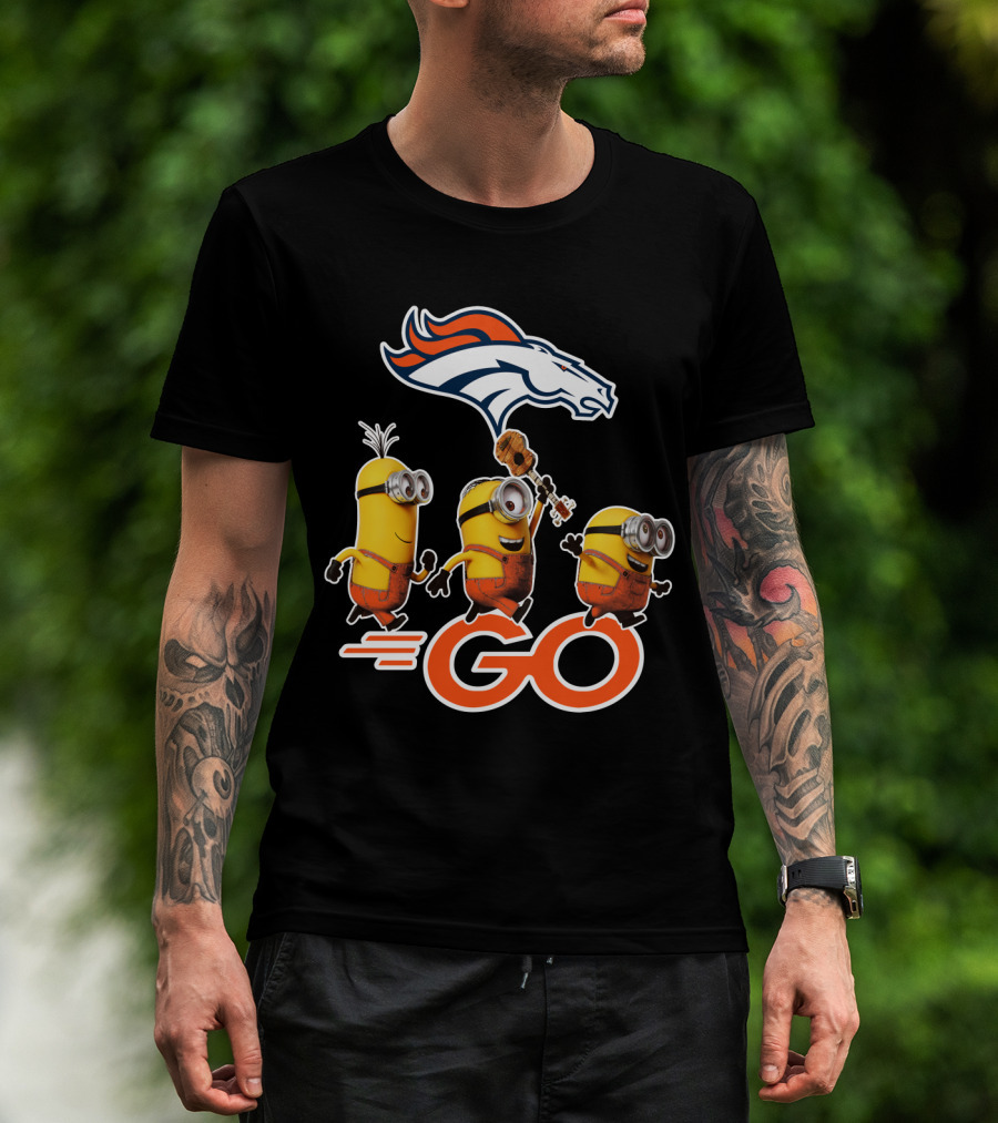 Broncos Minions Go T-Shirt