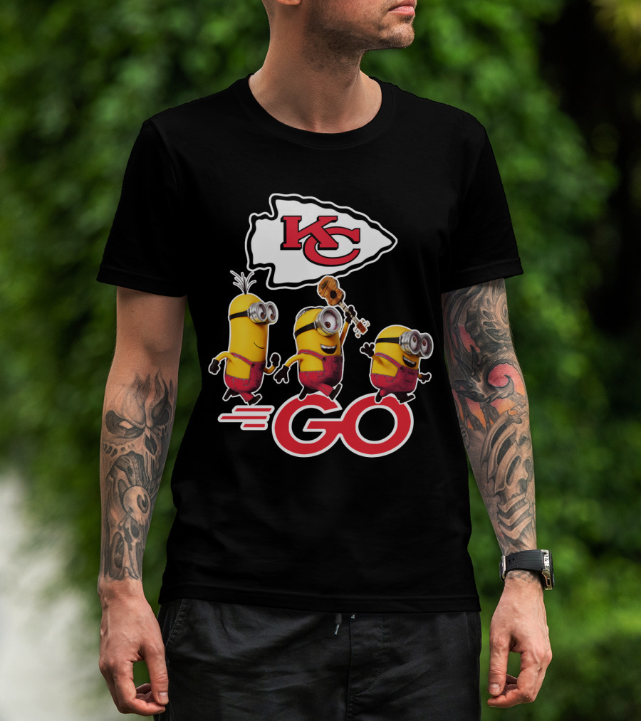 Kansas City Chiefs Minions Go T-Shirt