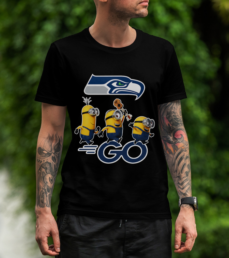 Seahawks Go Minions Bash T-Shirt