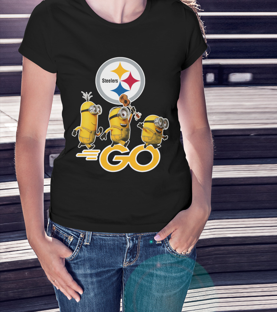 Steelers Minions Go T-Shirt
