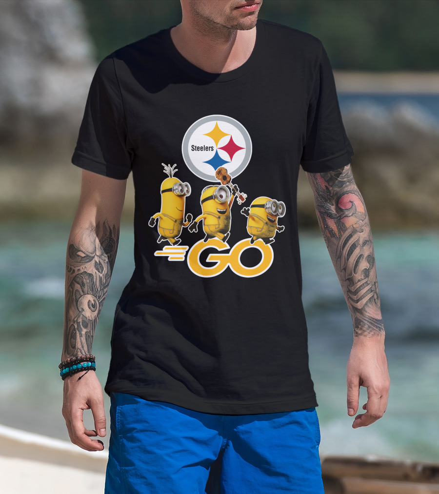 Steelers Minions Go T-Shirt