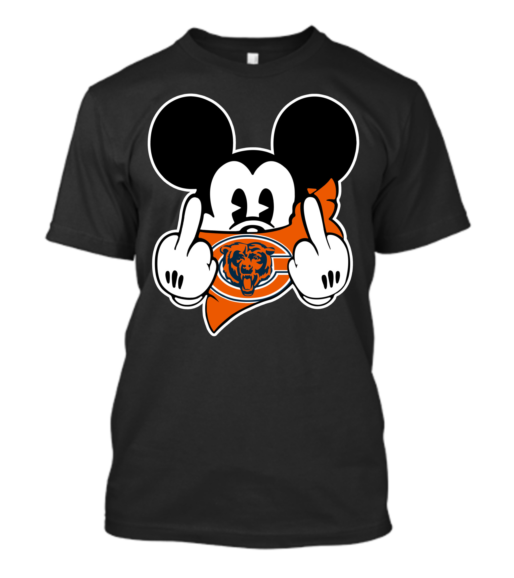Mickey Mouse Chicago Bears Gesture T-Shirt