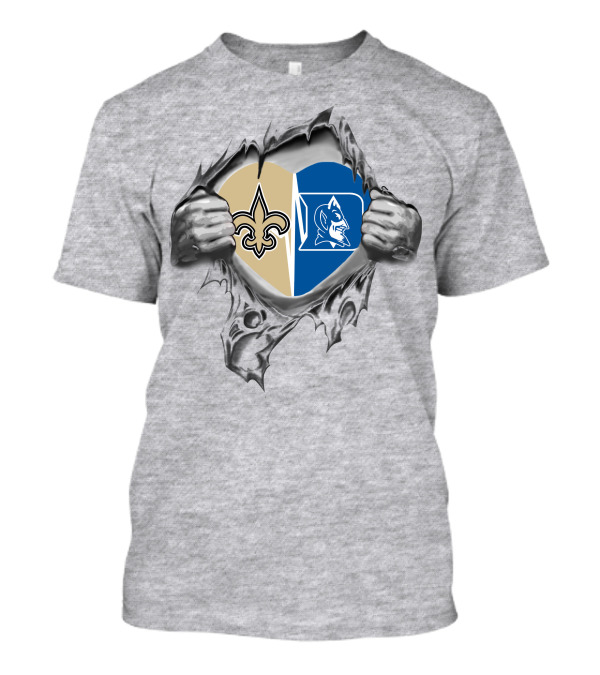 Saints Duke Heart Loyalty Fan Passion T-Shirt