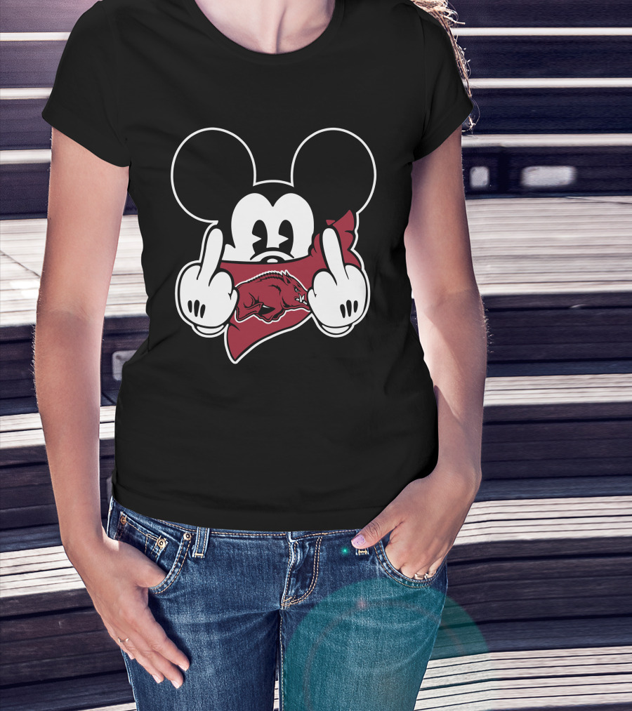 Arkansas Razorbacks Disney Character T-Shirt