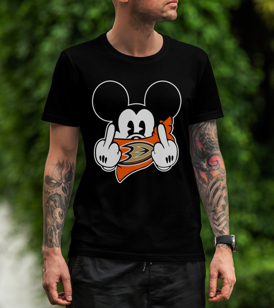 Anaheim Ducks Mickey Mouse Fusion T-Shirt