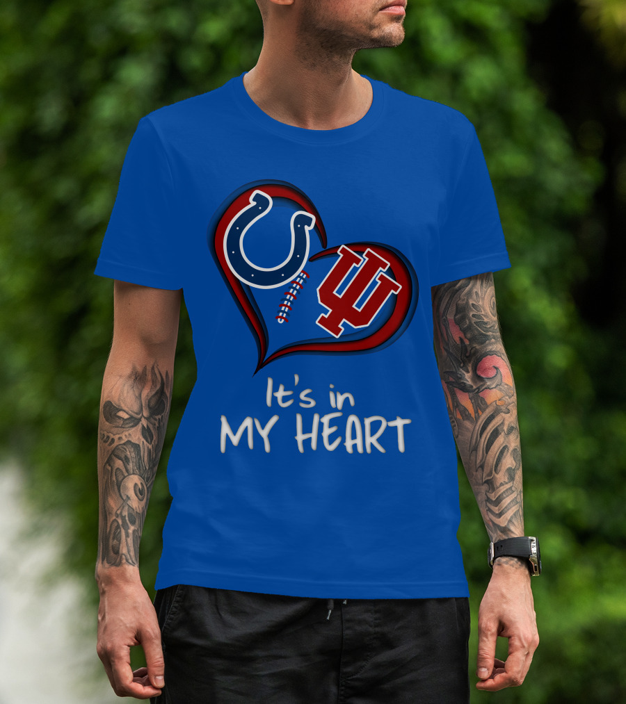 Colts Hoosiers It's In My Heart T-Shirt