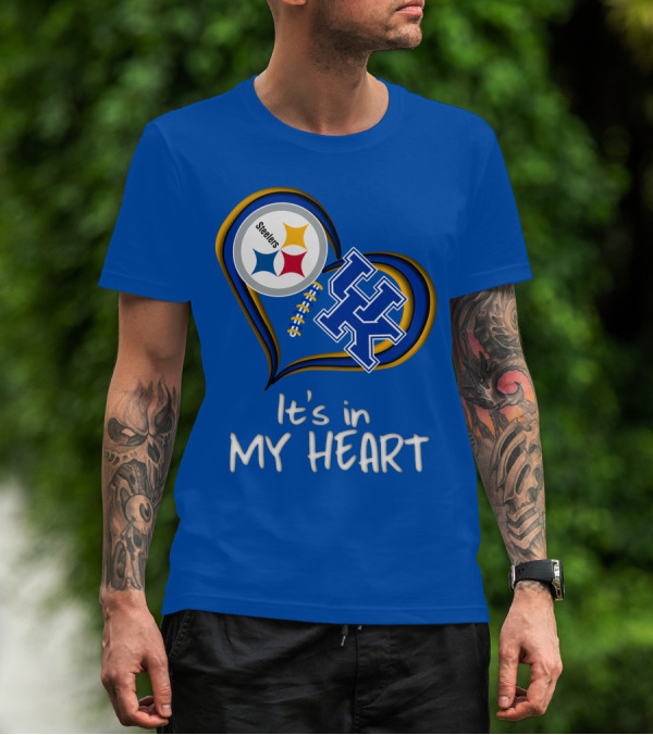 Steelers It's In My Heart Kentucky T-Shirt