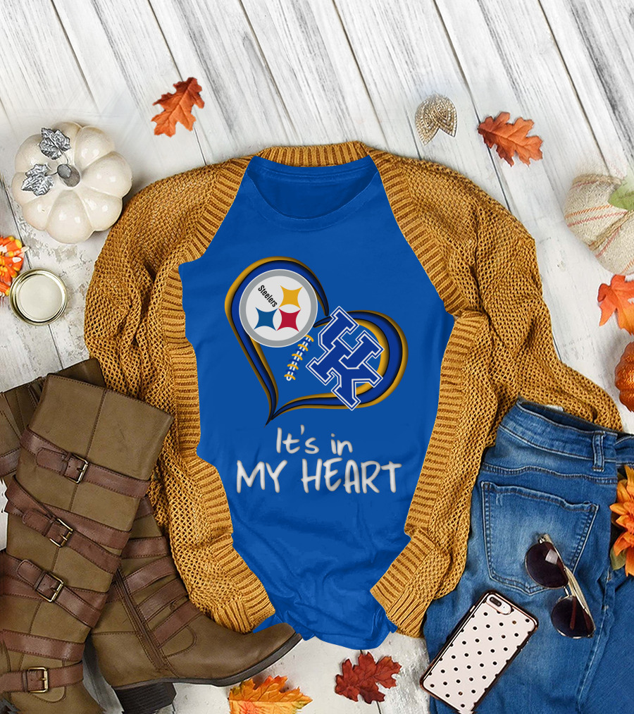 Steelers It's In My Heart Kentucky T-Shirt