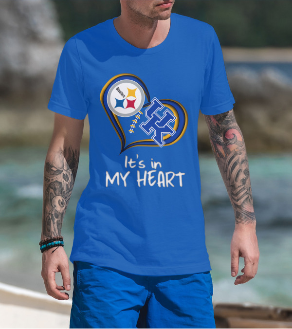Steelers It's In My Heart Kentucky T-Shirt