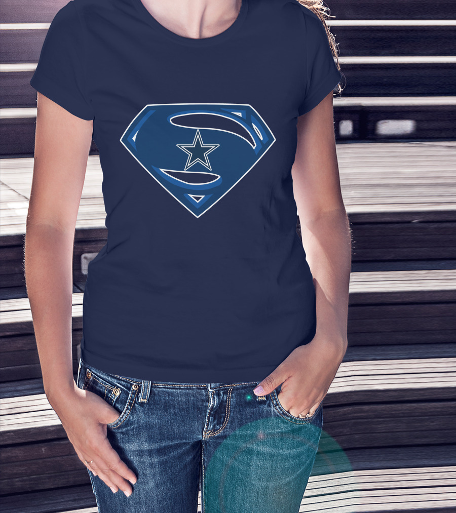 Cowboys Super Man Star Icon T-Shirt