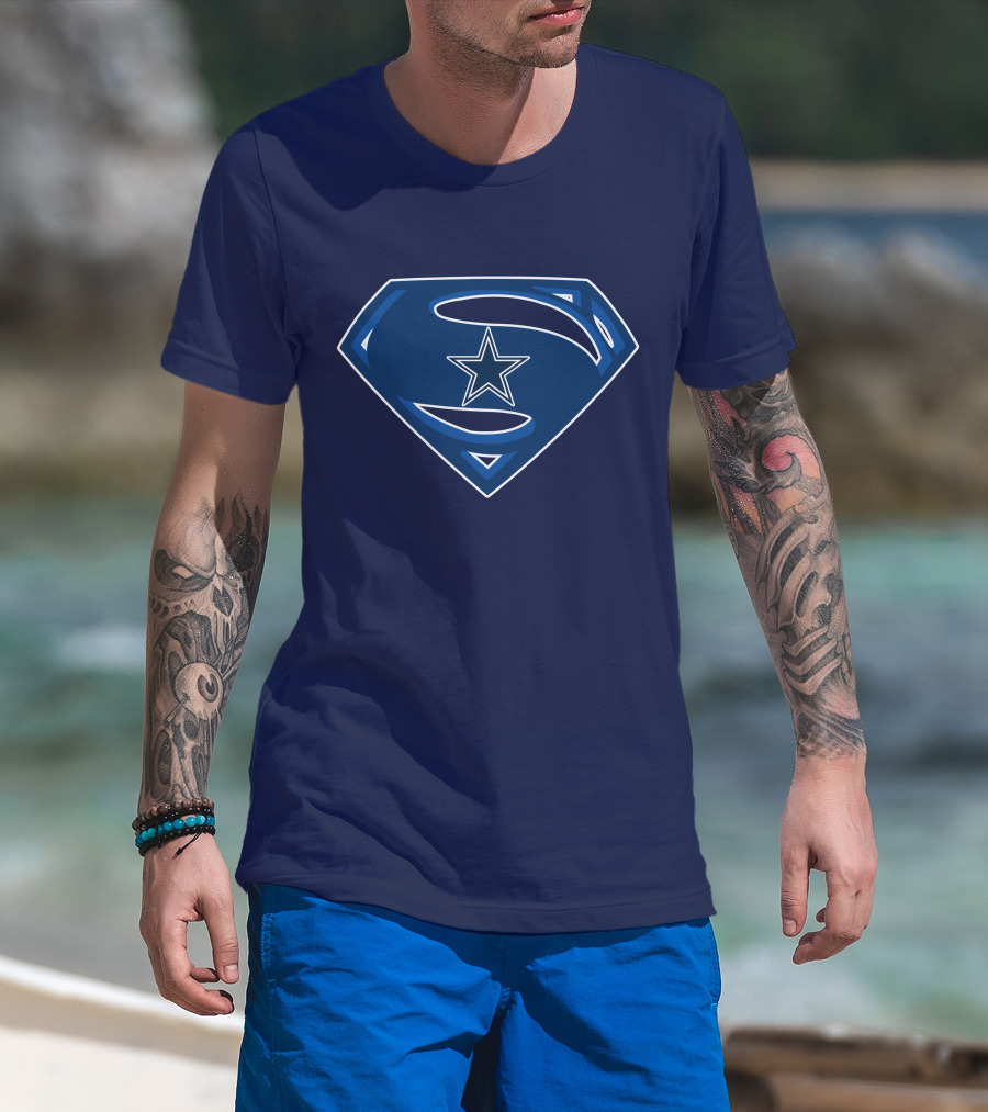 Cowboys Super Man Star Icon T-Shirt