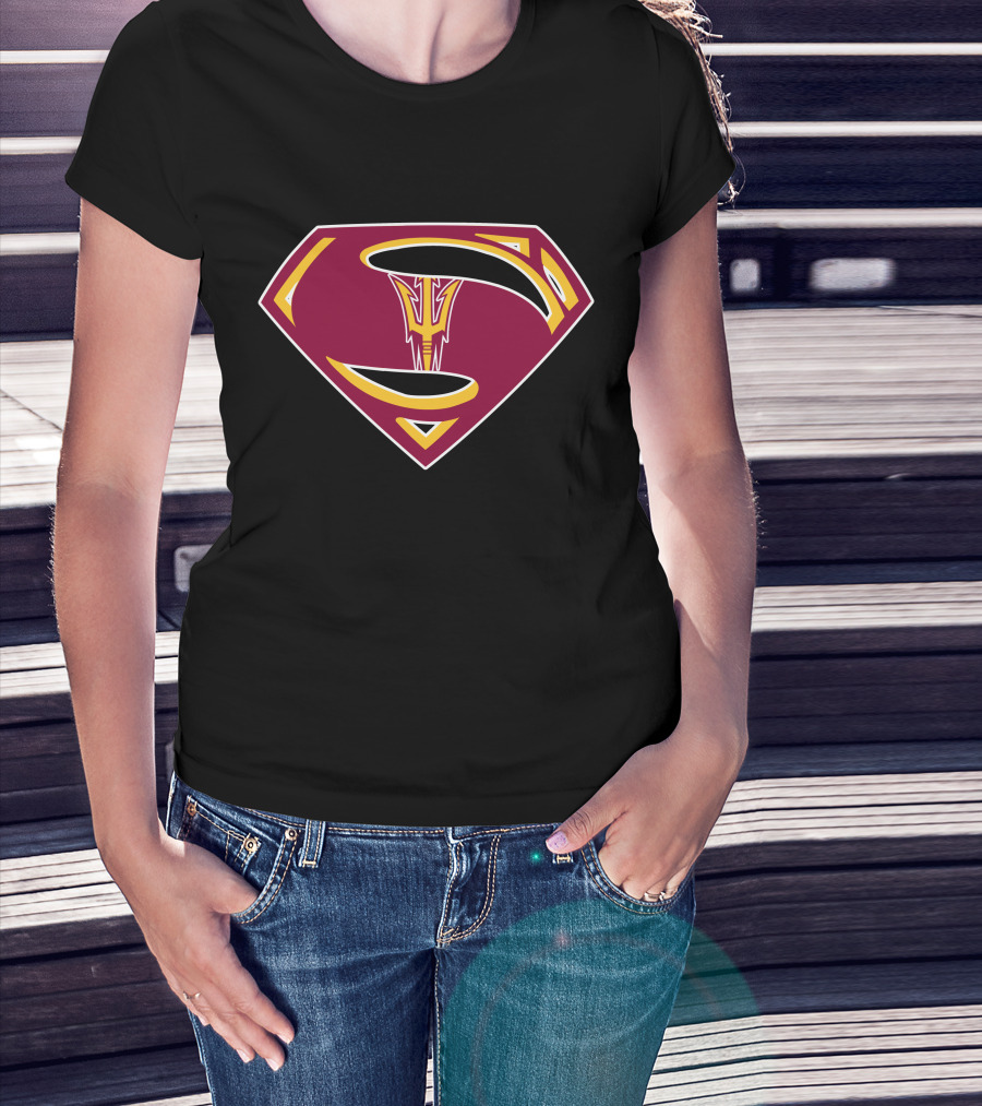 Superman Arizona State Sun Devils T-Shirt