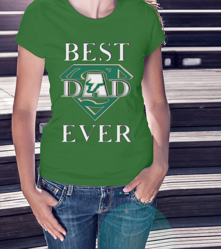 South Florida Bulls Best Dad Ever Super Dad T-Shirt