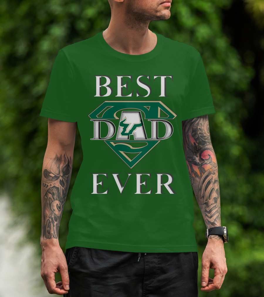South Florida Bulls Best Dad Ever Super Dad T-Shirt
