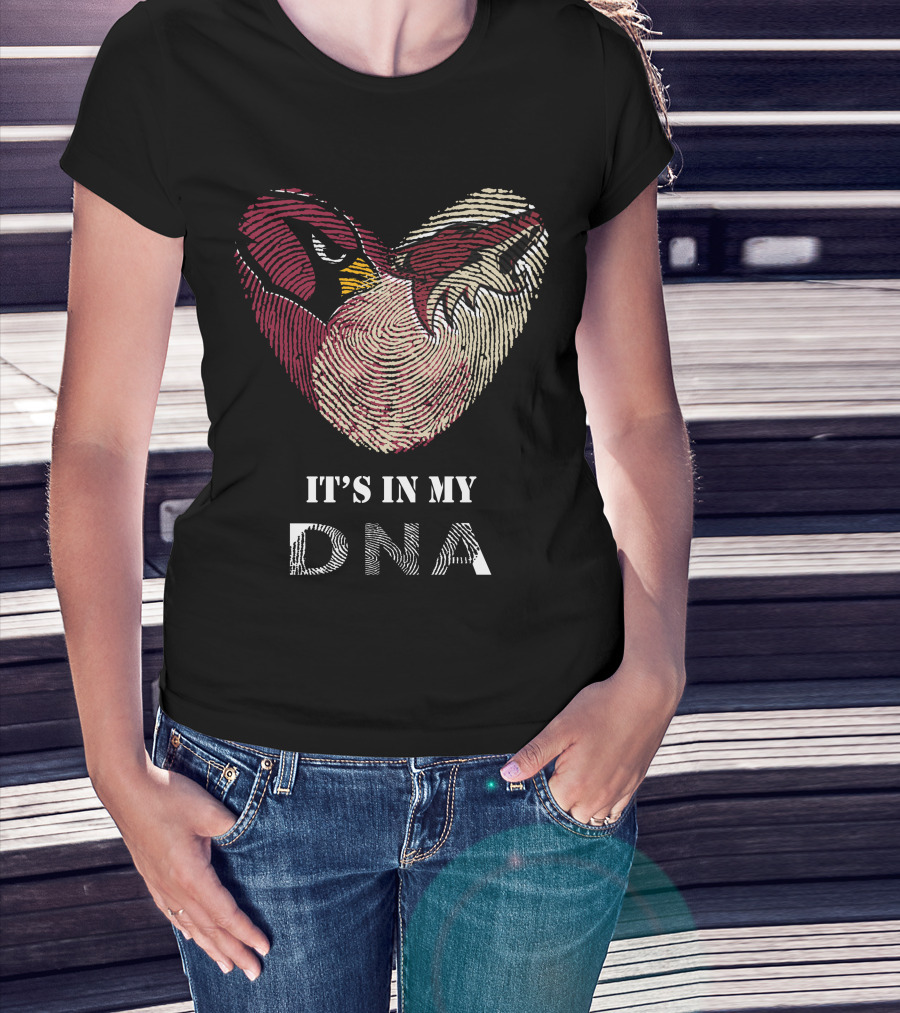 Arizona Cardinals Coyotes It's In My Dna T-Shirt