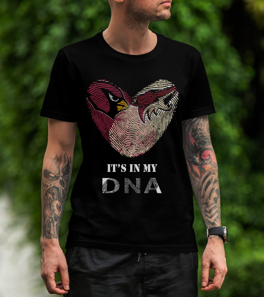 Arizona Cardinals Coyotes It's In My Dna T-Shirt