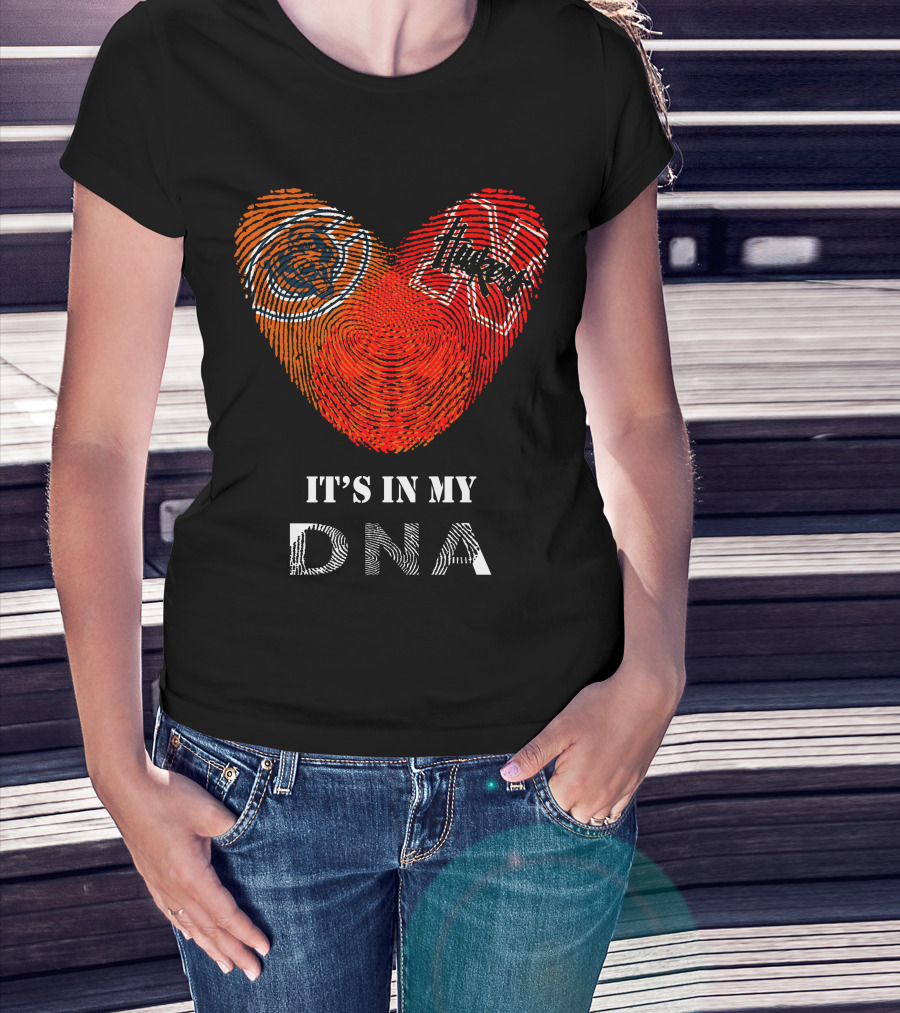 It's In My DNA Bears Huskers T-Shirt