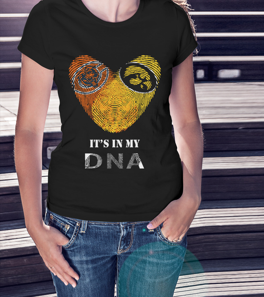Bears Iowa Hawkeyes It's In My Dna T-Shirt