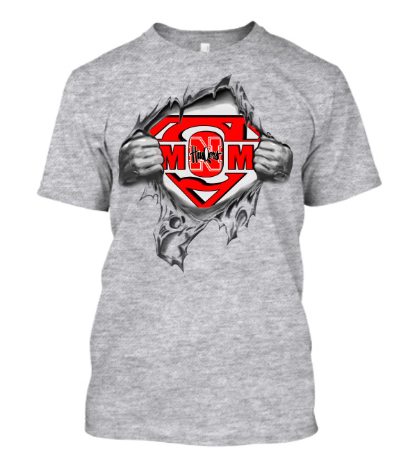 M Husker Mom Nebraska Cornhuskers Super T-Shirt
