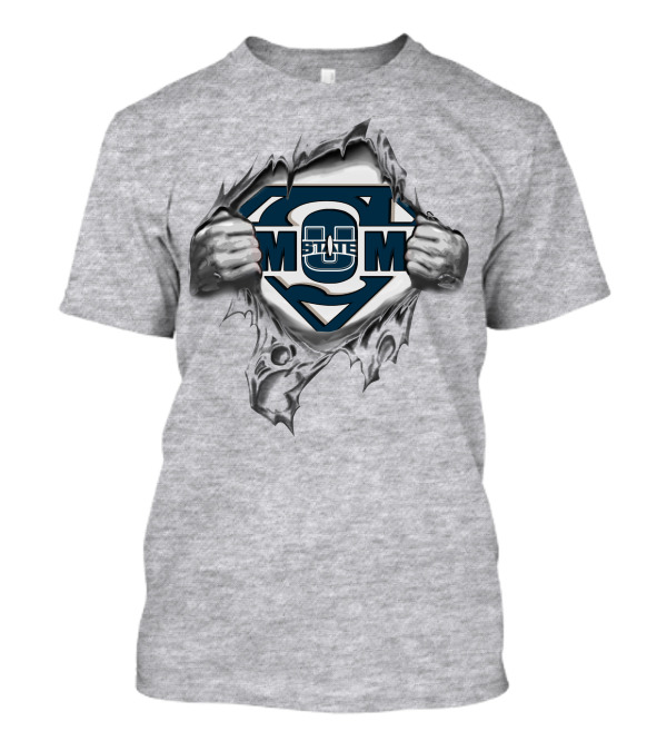 Utah State Aggies Super Mom Logo Tear Away T-Shirt