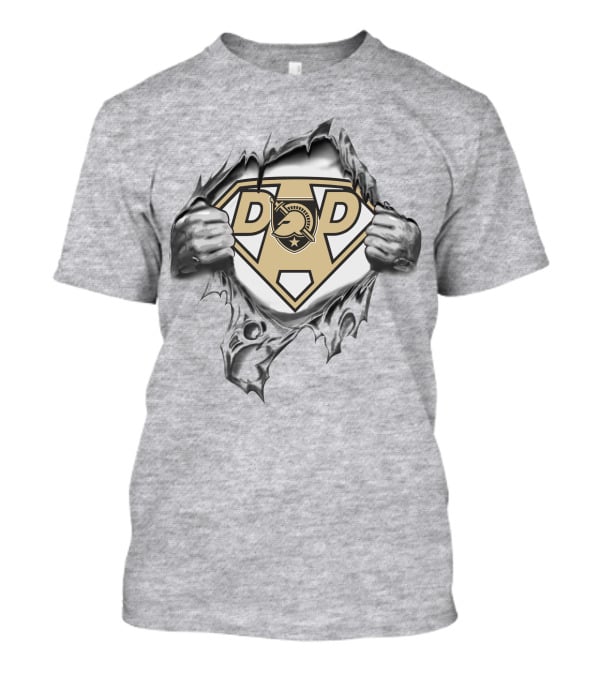 Army Black Knights Super Dad Football Spartan T-Shirt